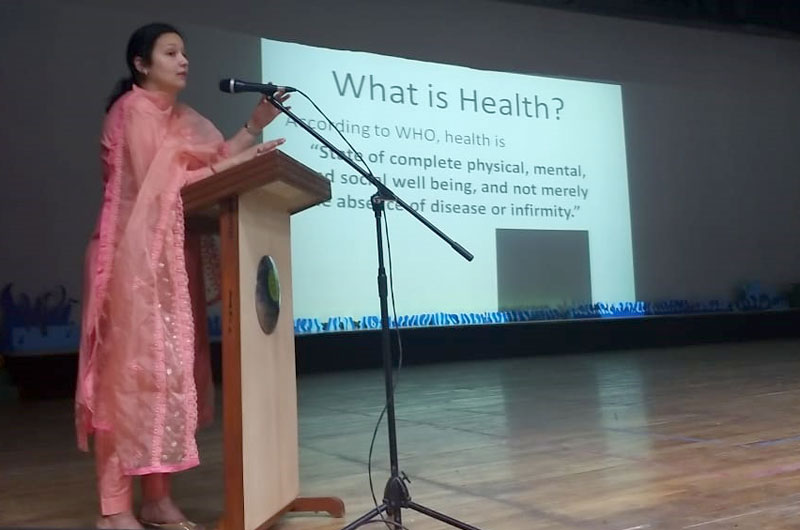 World Health Day- Workshop at Pragyan International School